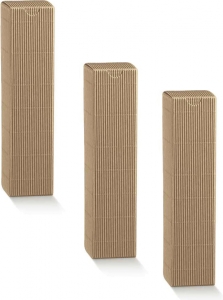 scatole modello petit in cartoncino ondulato avana