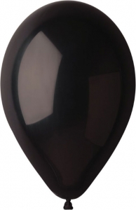 Palloncini neri in confezione da 25 pezzi. Vendita all'ingrosso e online